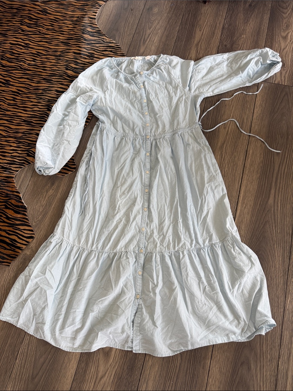 Levi’s JOLENE LS MAXI DRESS - Shirt dress - honestly happy small - Picture 2 of 12